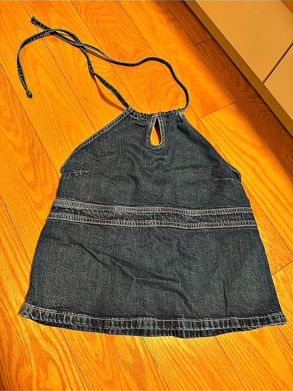 Denim Mini Top